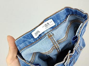 zara bluzy: Spodnie jeansowe, Zara, 12-18 miesięcy, stan - Bardzo dobry — 4