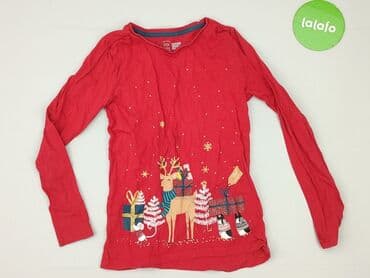 pluszowa kurtka z kapturem: Blouse, Little kids, 9 years, 128-134 cm, condition - Very good — 2