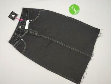 dżinsy z wysokim stanem czarne: Very, Spódnica damska, M — 2