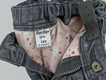 twinset kurtki: Dziecięca kurtka jeansowa, 7 lat, 116-122 cm, Dopo Dopo, stan - Bardzo dobry — 4