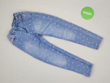 kombinezon softshell 128: Spodnie jeansowe, Little kids, 8 lat, 128, stan - Bardzo dobry — 2