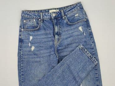 jeansy plus size wysoki stan: Jeansy damskie, rozmiar M — 1