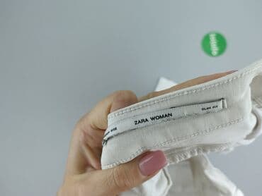 biale spodenki zara: Zara, Jeansy damskie, rozmiar S — 4