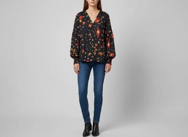 monnari bluzki koszulowe: SIMORRA, Bluzka damska, rozmiar S — 8