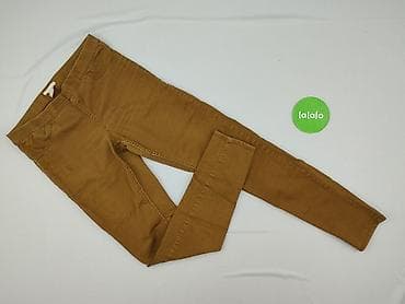 spodnie brazowe hm: H&M, Spodnie materiałowe damskie, rozmiar M — 2