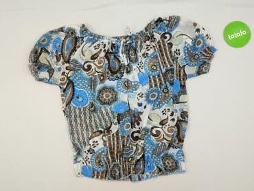 koszulka z długim rękawem w paski: Bluzka damska, S — 3