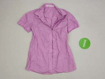 liliowy garnitur damski: Top Secret, Koszula damska, rozmiar S — 2