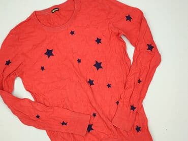 różowy sweter z gruszką: Sweter damski, rozmiar L — 1