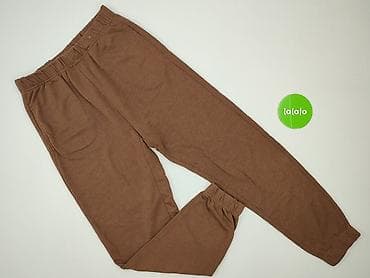 sweatpants brown: Sinsay, Spodnie dresowe damskie, rozmiar M — 2