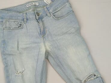 jeansy damskie podarte: Zara, Jeans for women, size S (EU 36) — 1