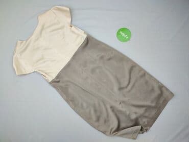 klapki hermes bezowe: Stefanel, Sukienka damska, rozmiar 2XL — 3