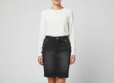 plisowane spódnice szara: Esmara, Spódnica damska, rozmiar L — 6