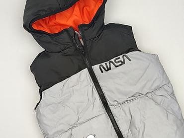 czarne botki: Kamizelka, Sinsay, 7 lat, 116-122 cm, stan - Idealny — 1