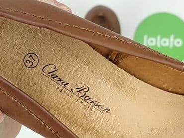 brazowe klapki ccc: Półbuty damskie, rozmiar 37 — 5