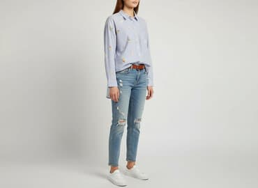 koszula damska na imprezę: FB Sister, Koszula damska, rozmiar L — 1