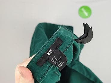 zielone cargo hm: H&M, Spodnie materiałowe damskie, rozmiar S — 4
