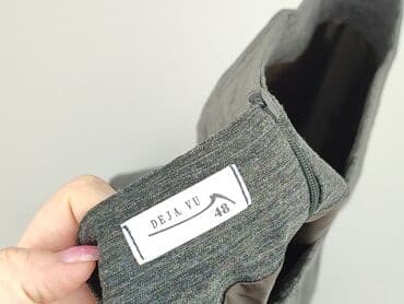 plisowane spódnice plus size: Spódnica damska, rozmiar 4XL — 4