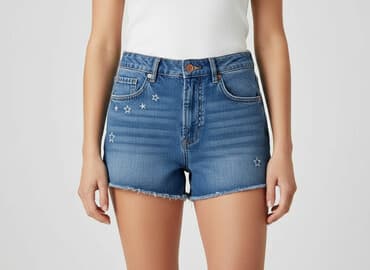 krótkie spodenki tommy hilfiger: H&M, Szorty damskie, rozmiar S — 7