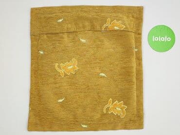obrus 100x100: Pillowcase, 41 x 45, kolor - Złoty, stan - Bardzo dobry — 3