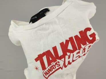 t shirty z czerwonem napisem: Sinsay, T-shirt damski, rozmiar XL — 6