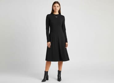 sukienka i długie kozaki: Basic, Women`s dress, size XS — 1