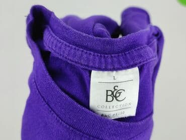 fioletowa koszulka na ramiączkach: B&C Collection, Koszulka dla mężczyzn, L — 4