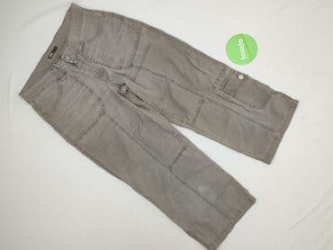 spodnie z wysokim stanem dla niskich: Spodnie materiałowe damskie, S — 2