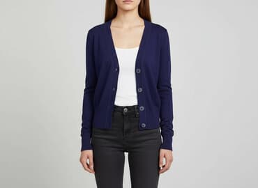 sweter na guziki: Kardigan damski, rozmiar XS — 8