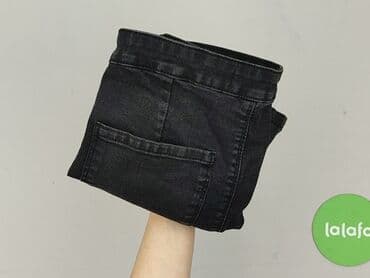 czarne krótkie spodenki jeansowe: Sinsay, Szorty damskie, rozmiar S — 5