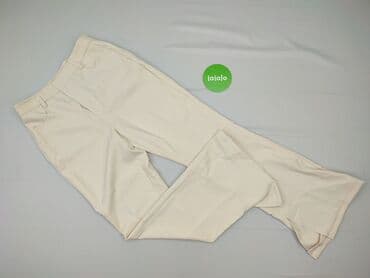 sinsay spodnie bezowe: Sinsay, Spodnie materiałowe damskie, rozmiar M — 1