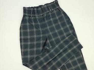 pull and bear biale spodnie: Spodnie materiałowe damskie, rozmiar S — 1