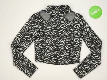 bluzki z printem: Sinsay, Top damski, rozmiar S — 2