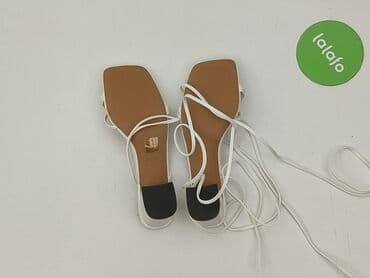 czerwone sandały na słupku ccc: Sandały damskie, rozmiar 40 — 7