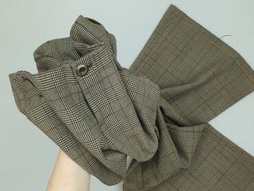 brązowe spodnie woskowane stradivarius: Stradivarius, Spodnie materiałowe damskie, rozmiar S — 6