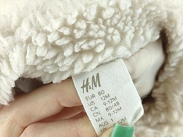 bluzka dekolt: Kurtka, H&M, 9-12 miesięcy, stan - Bardzo dobry — 4