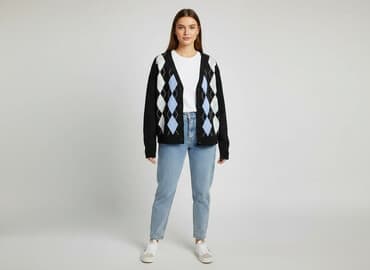 shein kurtka puchowa: Shein, Kardigan damski, rozmiar M — 7