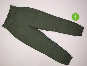 joggery khaki: Spodnie materiałowe damskie, rozmiar S — 2