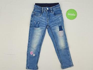 spongebob klapki: Spodnie jeansowe, Cool Club, 2-3 lat, 98, stan - Bardzo dobry — 2