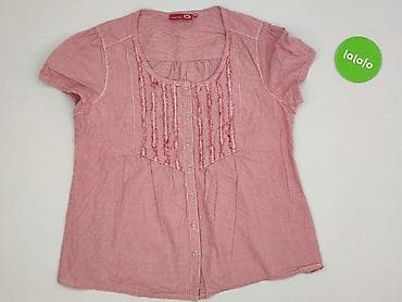 czerwona bluzki plus size: Bluzka damska, rozmiar L — 2