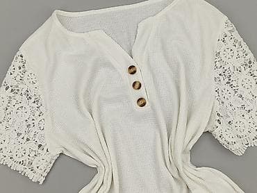 bluza biala: Bluzka damska, rozmiar L — 1