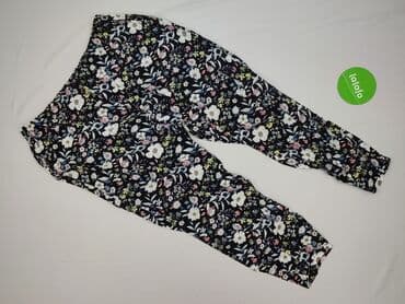 legginsy damskie kwiaty: Spodnie materiałowe damskie, rozmiar S — 2