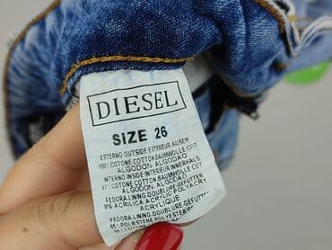 krótkie spodenki diil: Diesel, Szorty damskie, rozmiar S — 5