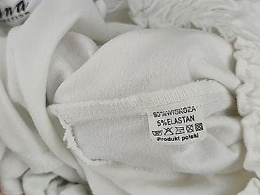 dresy do biegania: Białe damskie spodnie dresowe Xana Collection - Fason: joggery ze — 5