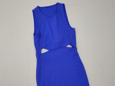 niebieska satynowa sukienka zara: Women`s dress, size S (EU 36) — 1