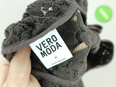 mesh top: Vero Moda, Top damski, rozmiar M — 4