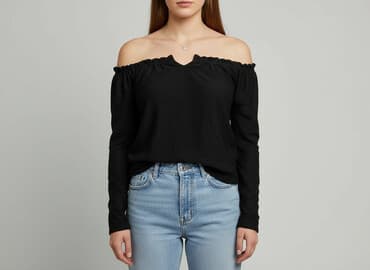 bershka body czarne: Bershka, Bluzka damska, rozmiar S — 8