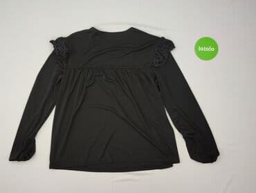 czarne obcisła bluzki z długim rękawem: Mohito, Women's blouse, size S (EU 36) — 3