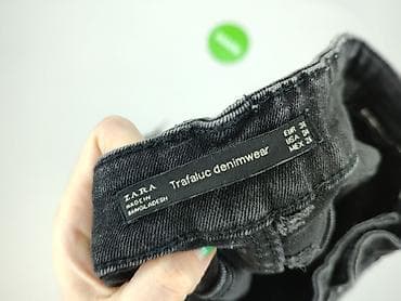 czerwone jeansy: Zara, Jeansy damskie, rozmiar S — 4