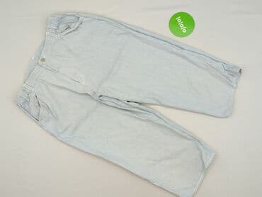 piżama w paski: Spodnie materiałowe damskie, XL — 2