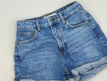 krótkie spodenki jeansowe bershka: Bershka, Szorty damskie, rozmiar XS — 1